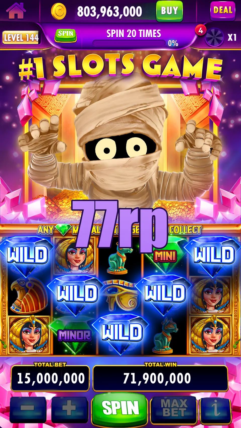 77rp Masuk